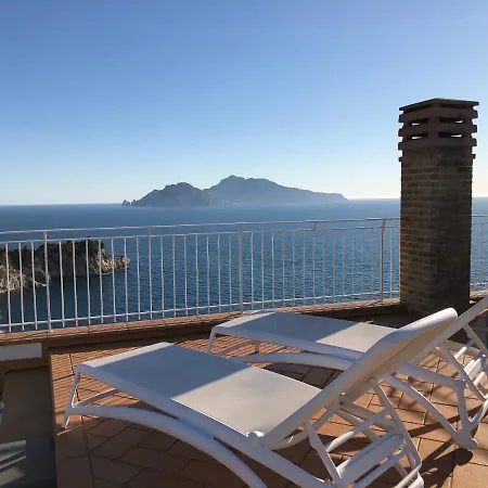 펜션 Il Sogno Di Lina Sorrento Coast Capri View *